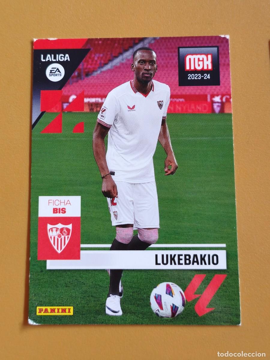 Coleccionismo cromos antiguos: lukebakio, 2023 24 ficha bis