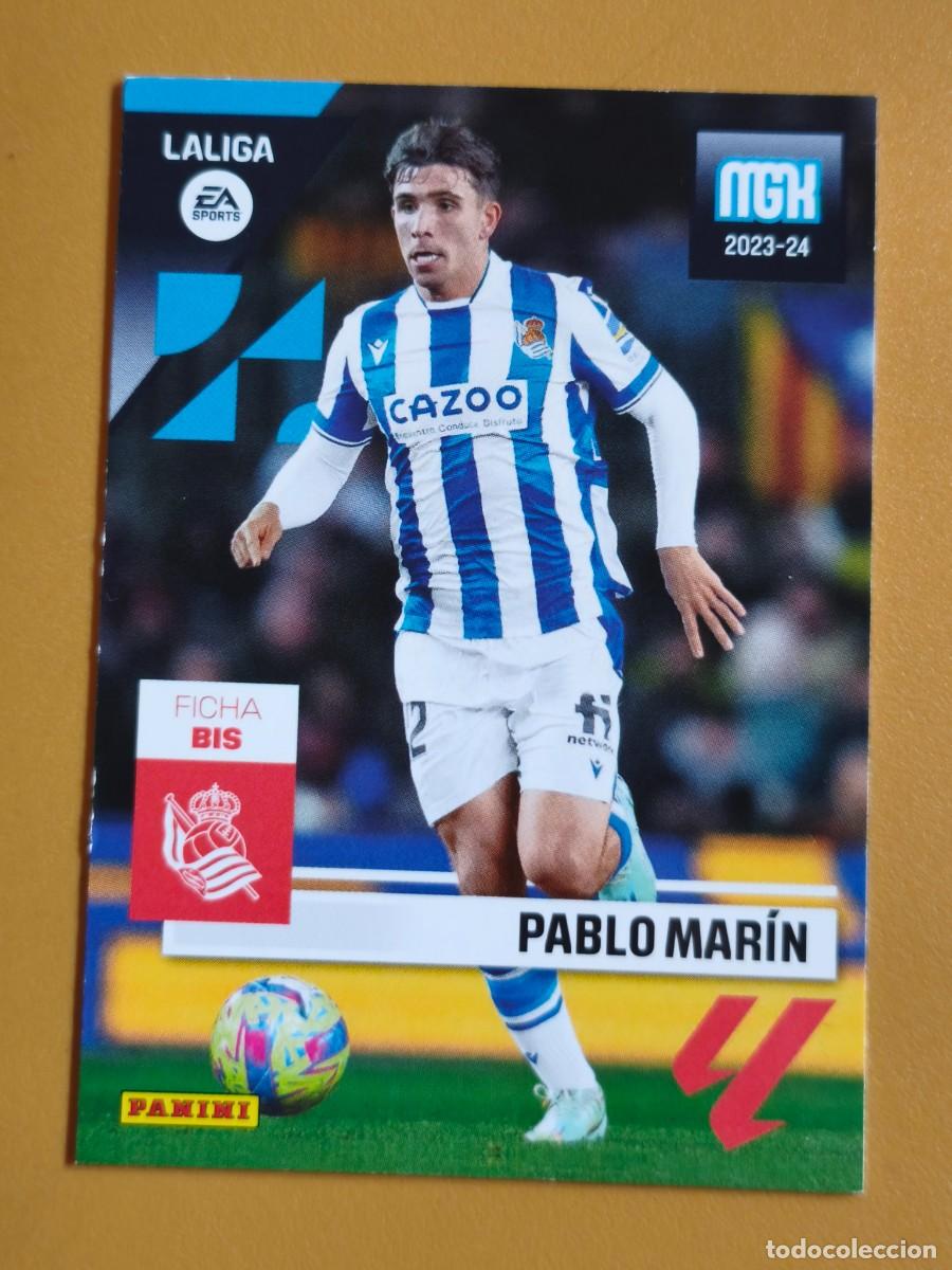Coleccionismo cromos antiguos: pablo marin, 2023 24 ficha bis