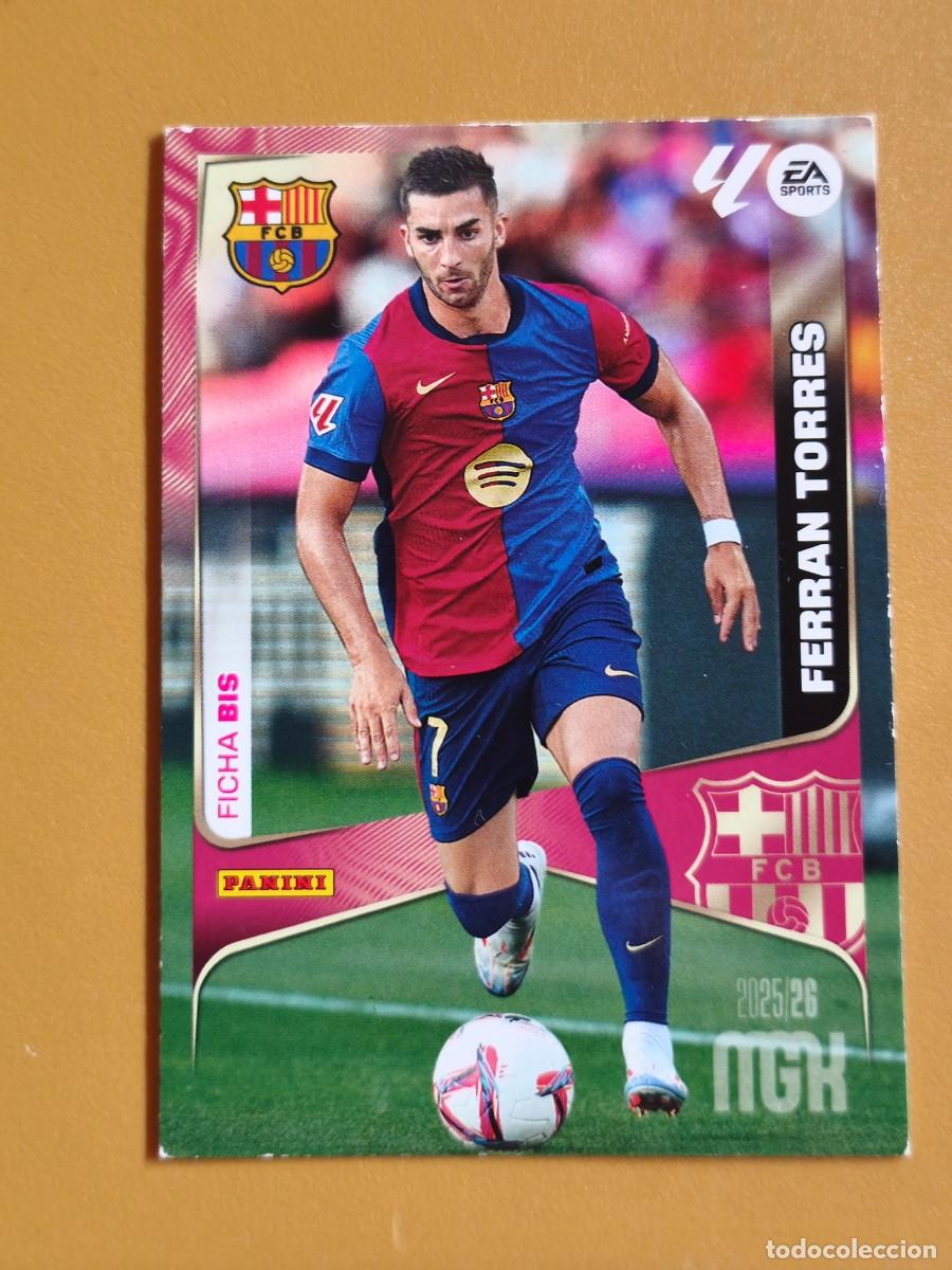 Coleccionismo cromos antiguos: ferran torres, 2025 26 ficha bis