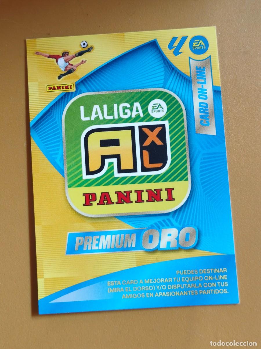 Coleccionismo cromos antiguos: premium oro, 2024 25 card on line