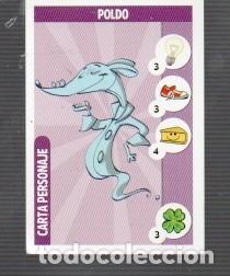 Coleccionismo cromos antiguos: CROMO DE MISI&Oacute;N SUPERRAT&Oacute;NICA EDICI&Oacute;N PLANETA S. A. A&Ntilde;O 2012 CARTA PERSONAJE POLDO