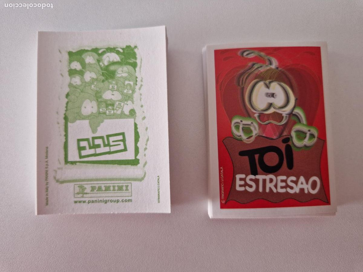 Coleccionismo cromos antiguos: Toi el toi lote de 100 cromos distintos Panini 2022
