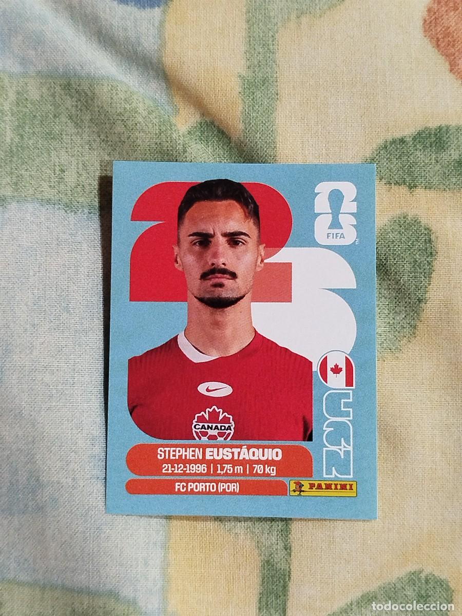 Coleccionismo cromos antiguos: CAN 10. Stephen Eust&aacute;quio (Canad&aacute;) - Panini Fifa World Cup 26 - Foto 1