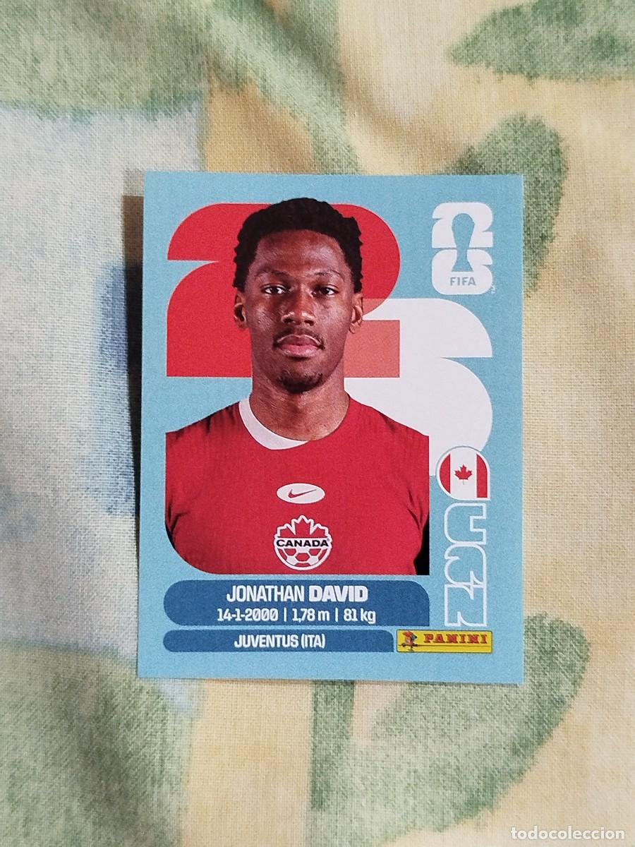 Coleccionismo cromos antiguos: CAN 20. Jonathan David (Canad&aacute;) - Panini Fifa World Cup 26 - Foto 1