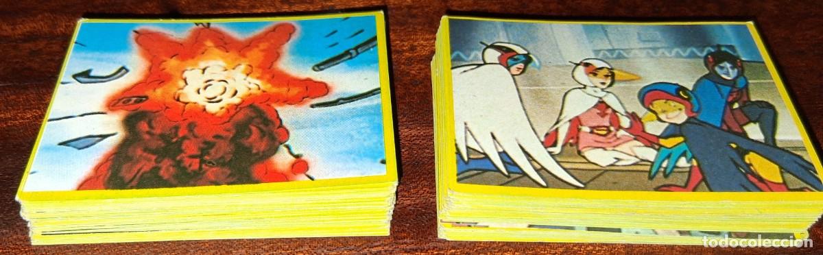 Coleccionismo cromos antiguos: Megapack 206 Cromos Comando G (Con 9 Plateados Danone) + Cromos Heidi (1975) Como Nuevos