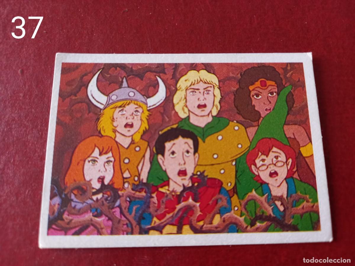 Coleccionismo cromos antiguos: Cromo n.37 dragones y mazmorras- pacosa dos - Oscar Mayer- sin pegar