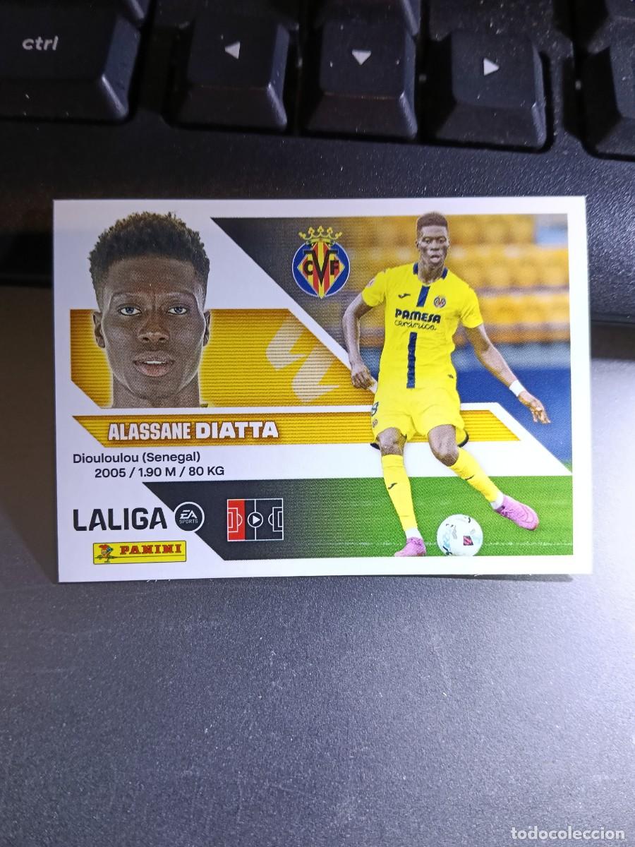 Coleccionismo cromos antiguos: CROMO DIATTA 8 BIS COLOCA VILLARREAL LIGA 2026 2027 26 27 ESTE PANINI NUNCA PEGADO
