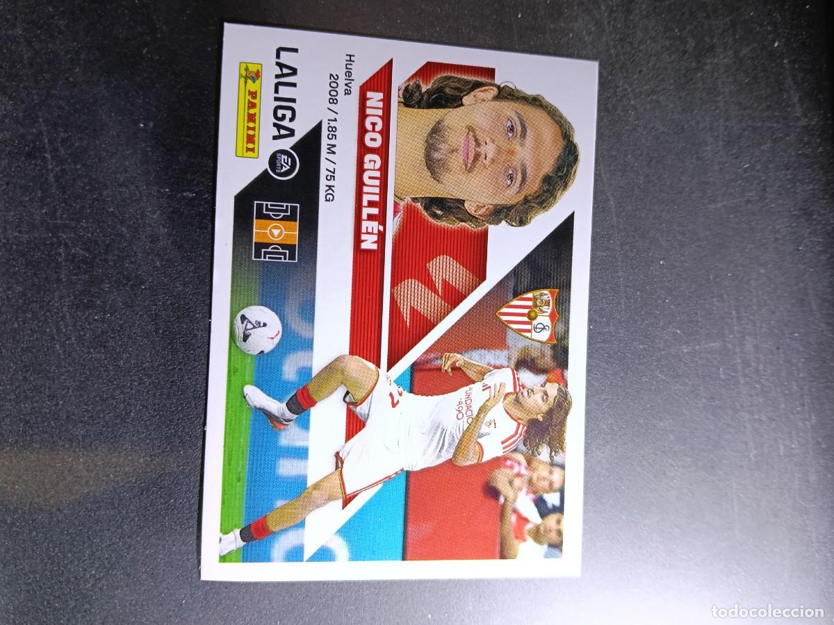 Coleccionismo cromos antiguos: CROMO NICO GUILLEN 14 BIS COLOCA SEVILLA LIGA 2026 2027 26 27 ESTE PANINI NUNCA PEGADO