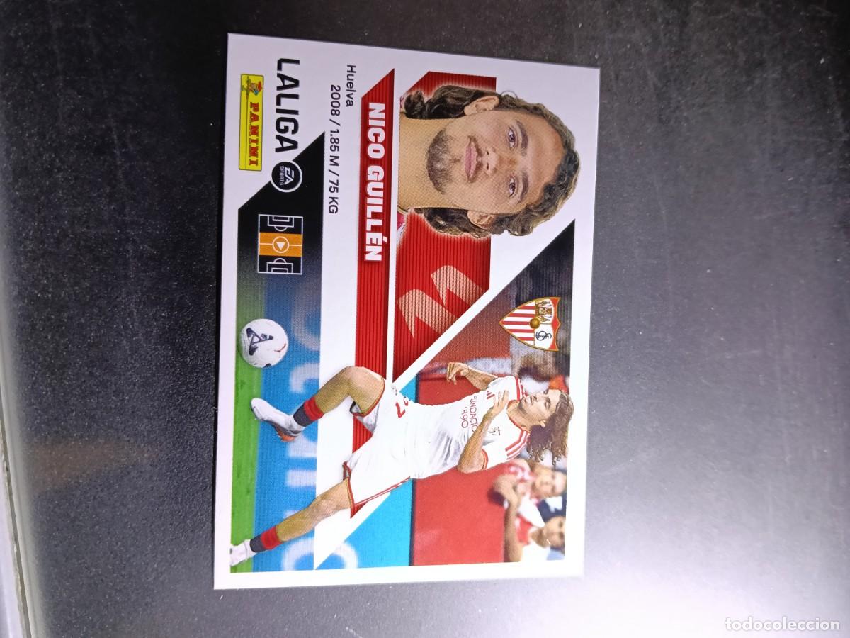 Coleccionismo cromos antiguos: CROMO NICO GUILLEN 14 BIS COLOCA SEVILLA LIGA 2026 2027 26 27 ESTE PANINI NUNCA PEGADO