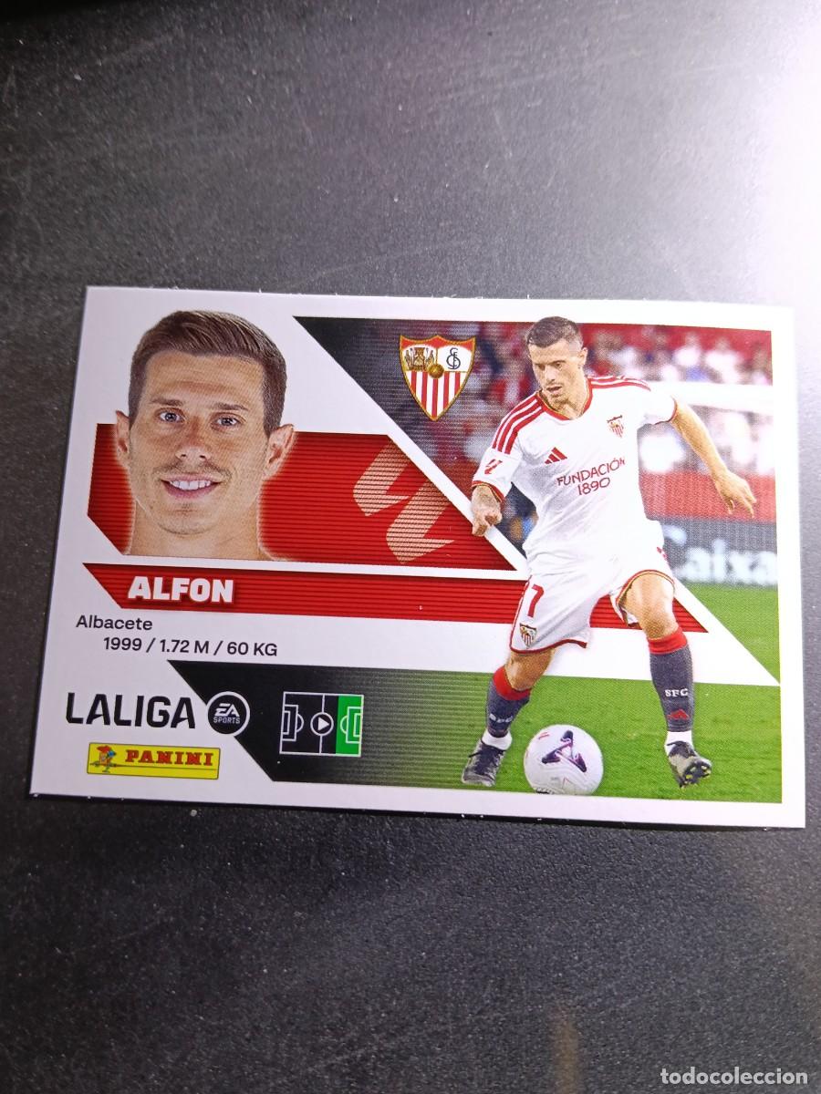 Coleccionismo cromos antiguos: CROMO ALFON 16 BIS COLOCA SEVILLA LIGA 2026 2027 26 27 ESTE PANINI NUNCA PEGADO