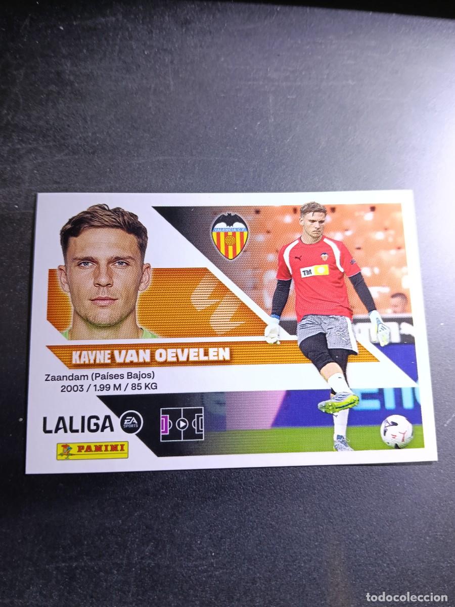 Coleccionismo cromos antiguos: CROMO VAN OEVELEN 4 BIS COLOCA VALENCIA LIGA 2026 2027 26 27 ESTE PANINI NUNCA PEGADO