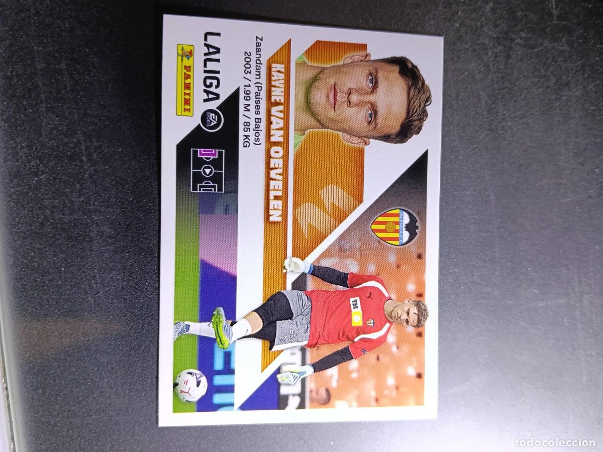 Coleccionismo cromos antiguos: CROMO VAN OEVELEN 4 BIS COLOCA VALENCIA LIGA 2026 2027 26 27 ESTE PANINI NUNCA PEGADO