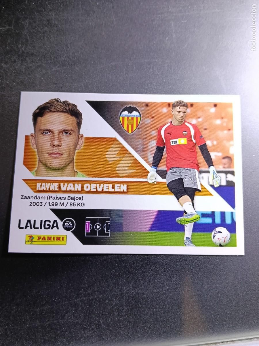 Coleccionismo cromos antiguos: CROMO VAN OEVELEN 4 BIS COLOCA VALENCIA LIGA 2026 2027 26 27 ESTE PANINI NUNCA PEGADO