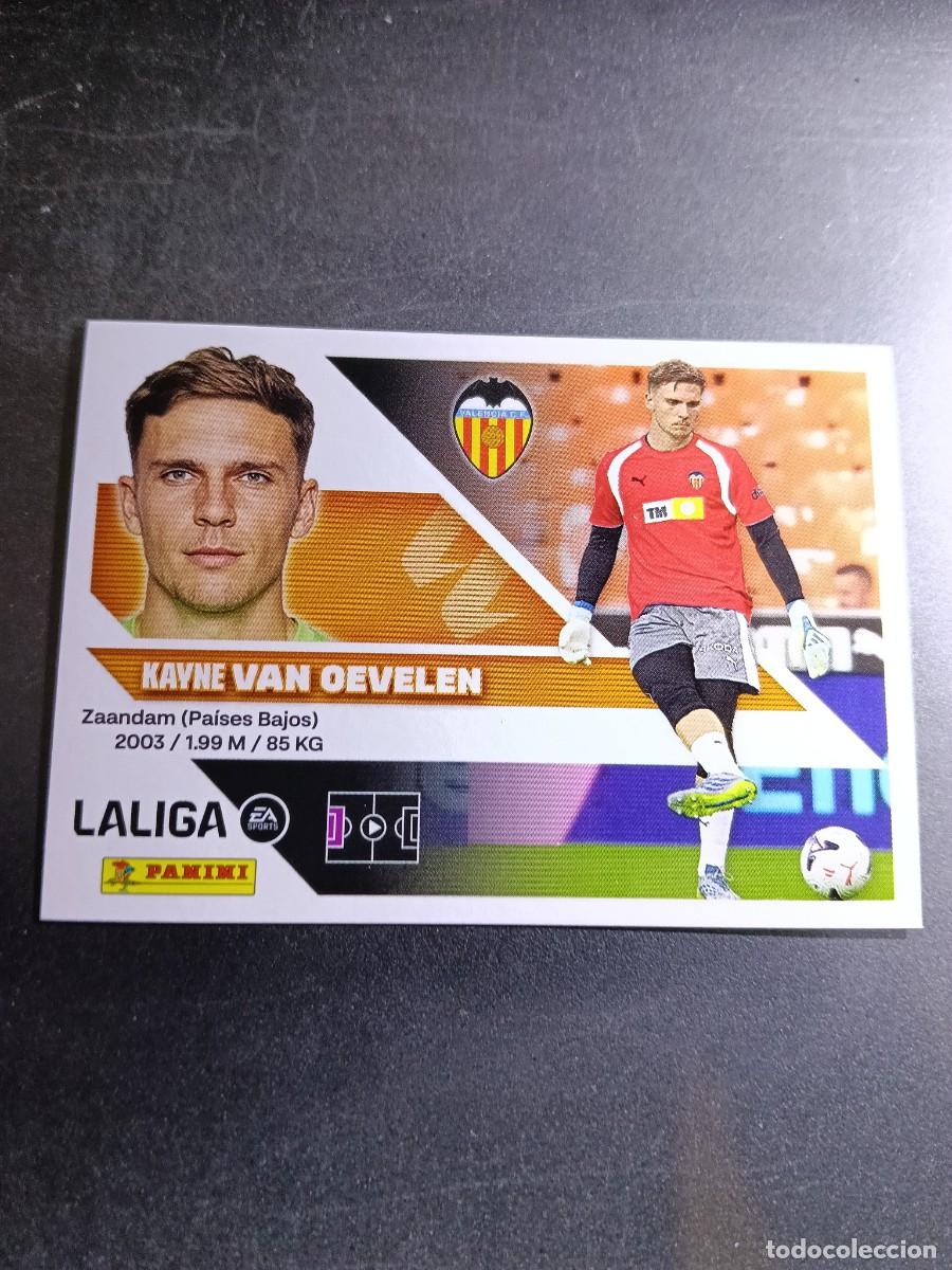 Coleccionismo cromos antiguos: CROMO VAN OEVELEN 4 BIS COLOCA VALENCIA LIGA 2026 2027 26 27 ESTE PANINI NUNCA PEGADO