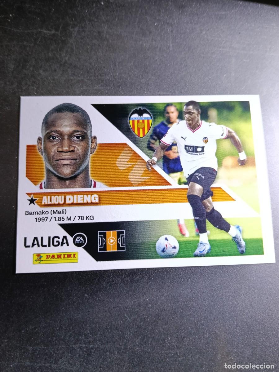 Coleccionismo cromos antiguos: CROMO DIENG 16 BIS COLOCA VALENCIA LIGA 2026 2027 26 27 ESTE PANINI NUNCA PEGADO