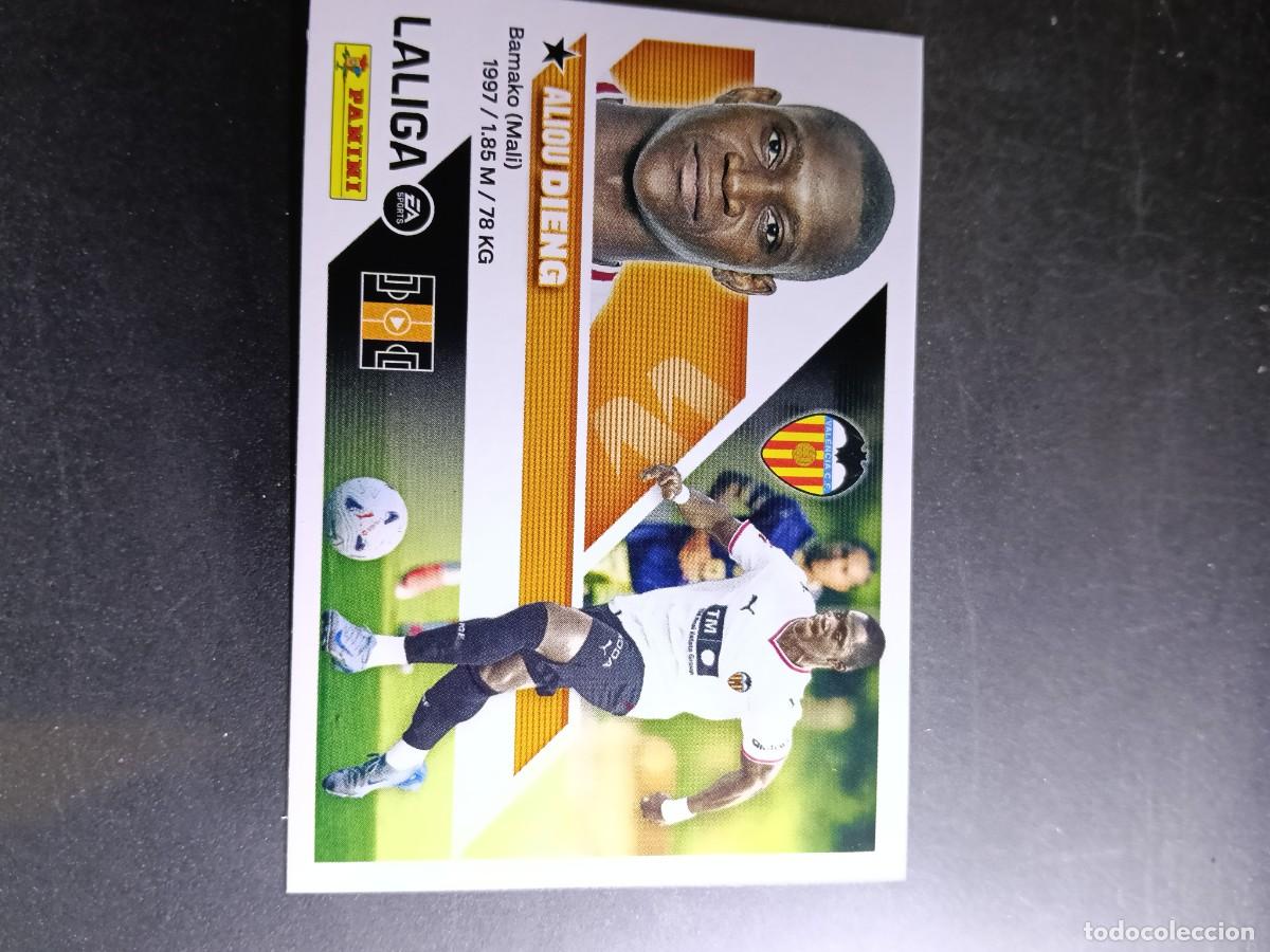 Coleccionismo cromos antiguos: CROMO DIENG 16 BIS COLOCA VALENCIA LIGA 2026 2027 26 27 ESTE PANINI NUNCA PEGADO