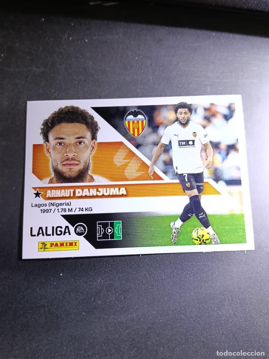 Coleccionismo cromos antiguos: CROMO DANJUMA 19 BIS COLOCA VALENCIA LIGA 2026 2027 26 27 ESTE PANINI NUNCA PEGADO