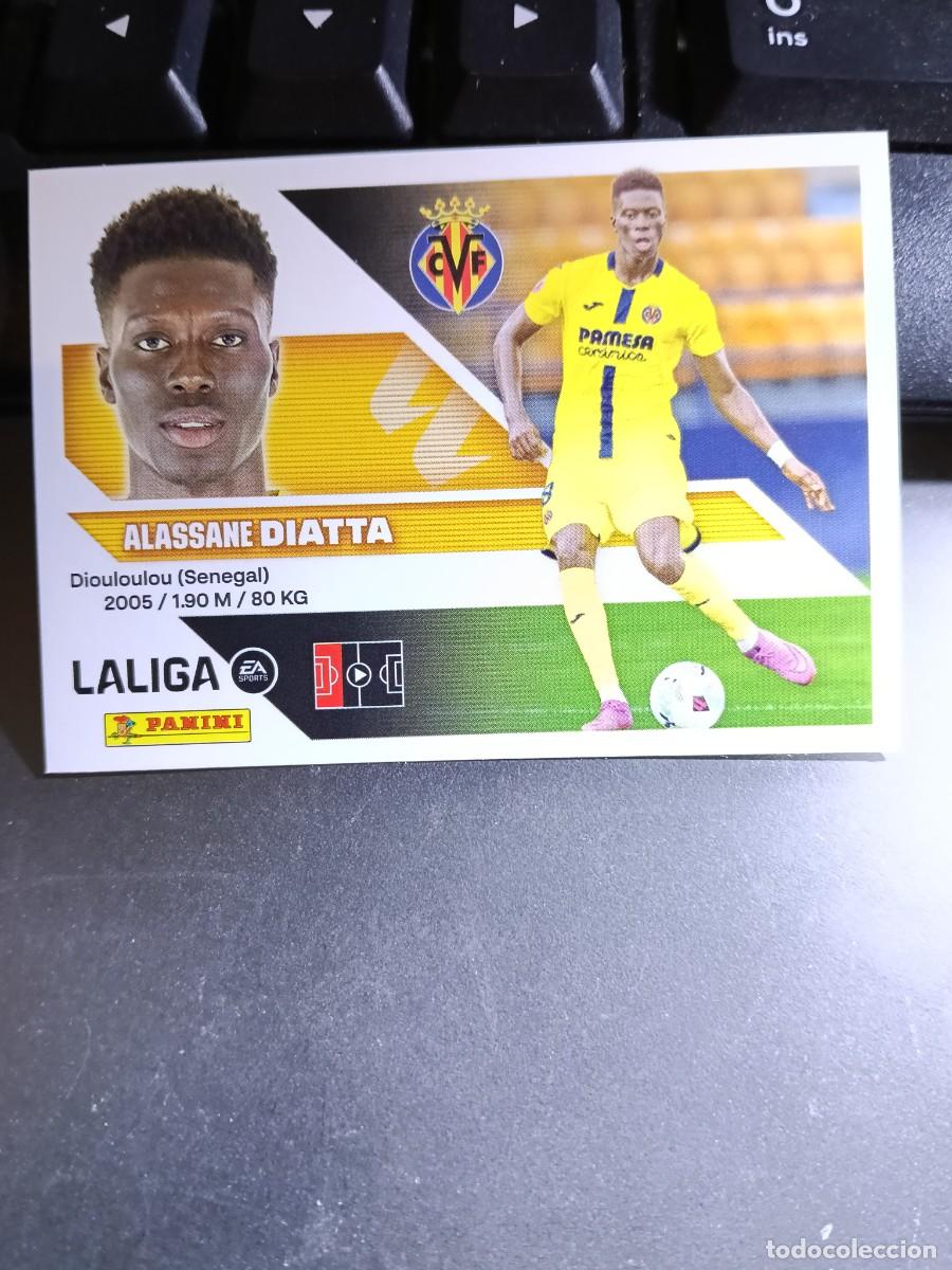 Coleccionismo cromos antiguos: CROMO DIATTA 8 BIS COLOCA VILLAREAL LIGA 2026 2027 26 27 ESTE PANINI NUNCA PEGADO