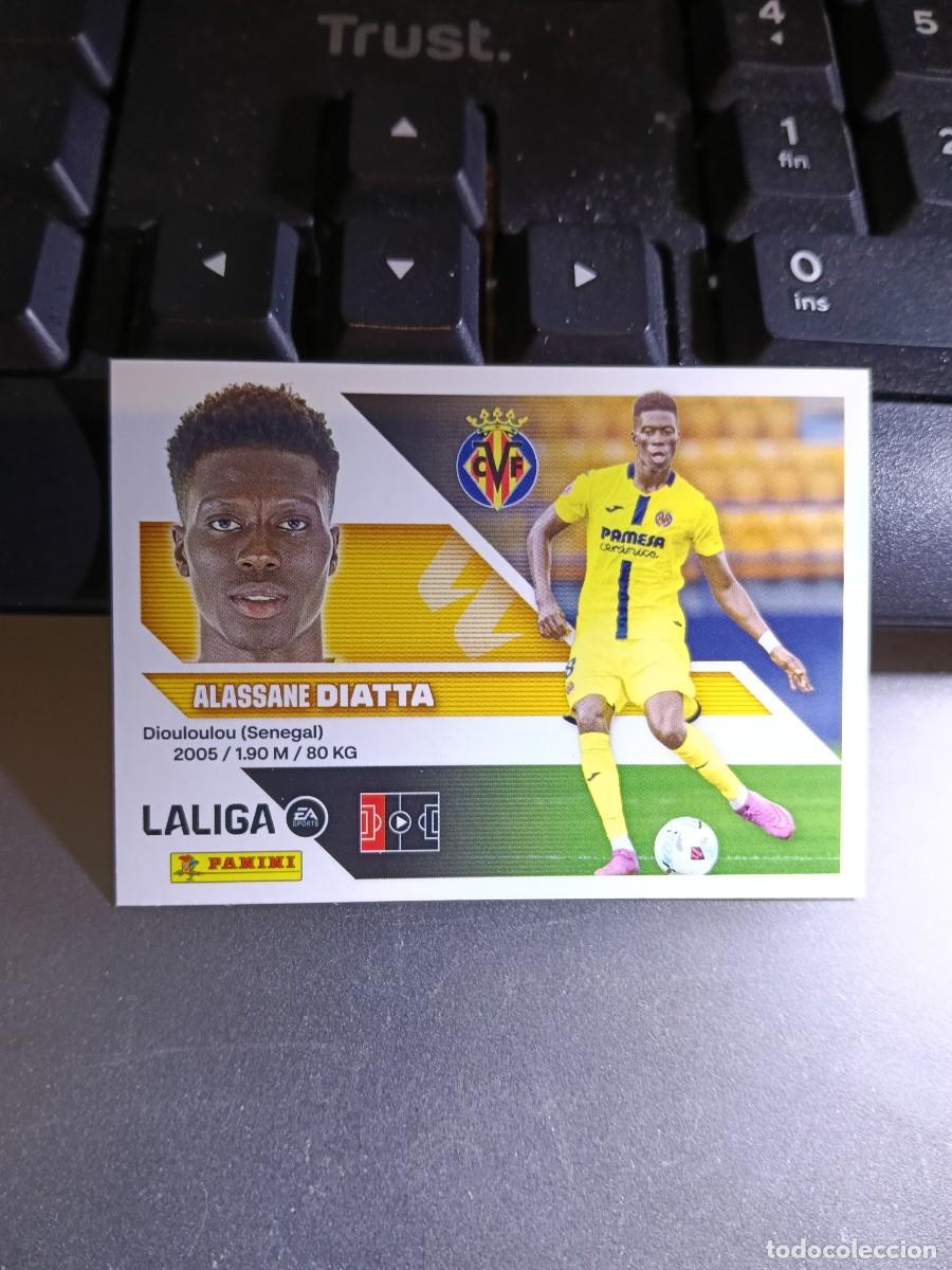 Coleccionismo cromos antiguos: CROMO DIATTA 8 BIS COLOCA VILLAREAL LIGA 2026 2027 26 27 ESTE PANINI NUNCA PEGADO