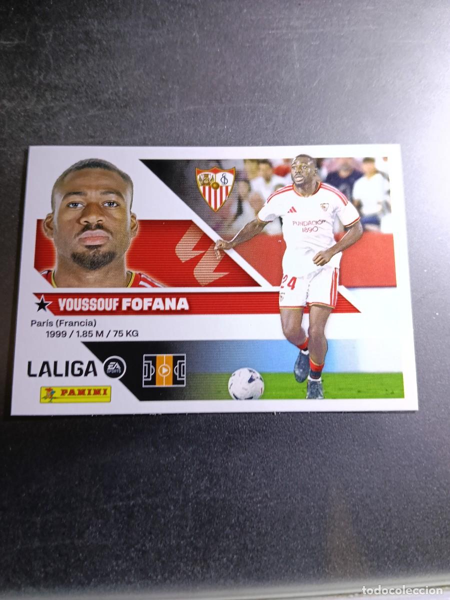 Coleccionismo cromos antiguos: CROMO FOFANA 8 BIS COLOCA SEVILLA LIGA 2026 2027 26 27 ESTE PANINI NUNCA PEGADO