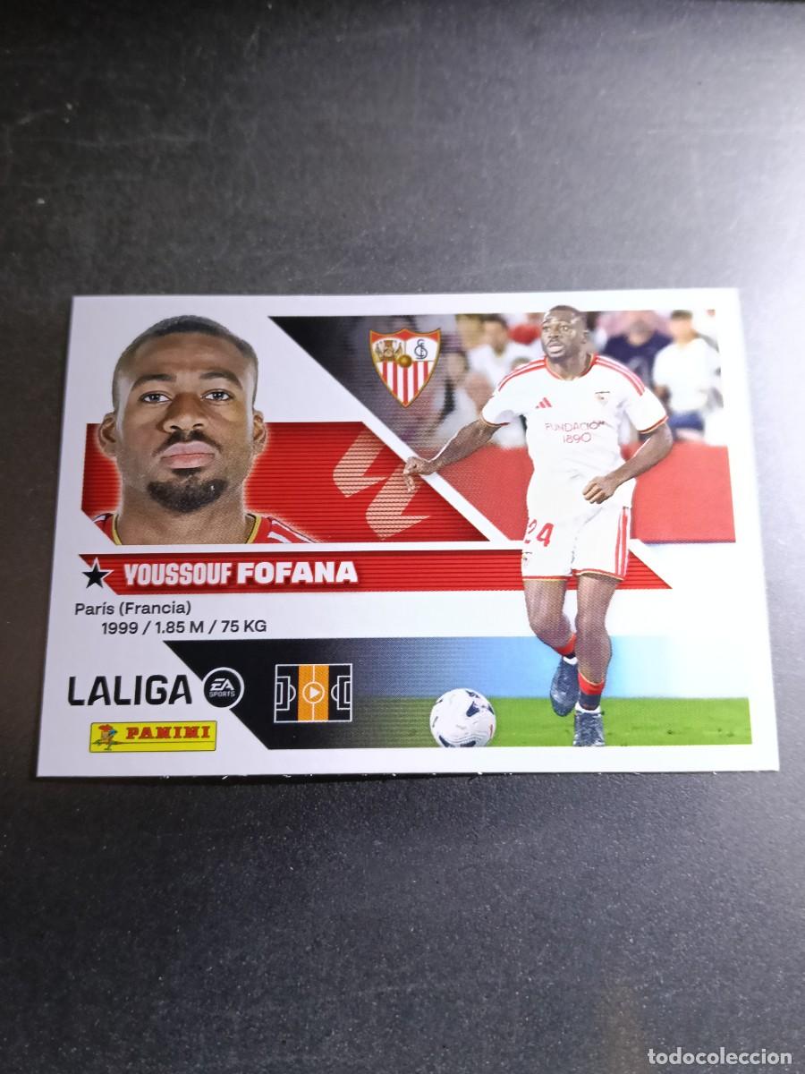 Coleccionismo cromos antiguos: CROMO FOFANA 11 BIS COLOCA SEVILLA LIGA 2026 2027 26 27 ESTE PANINI NUNCA PEGADO
