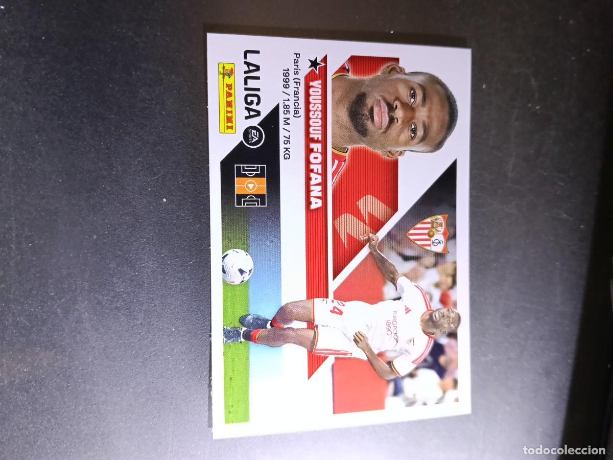 Coleccionismo cromos antiguos: CROMO FOFANA 11 BIS COLOCA SEVILLA LIGA 2026 2027 26 27 ESTE PANINI NUNCA PEGADO