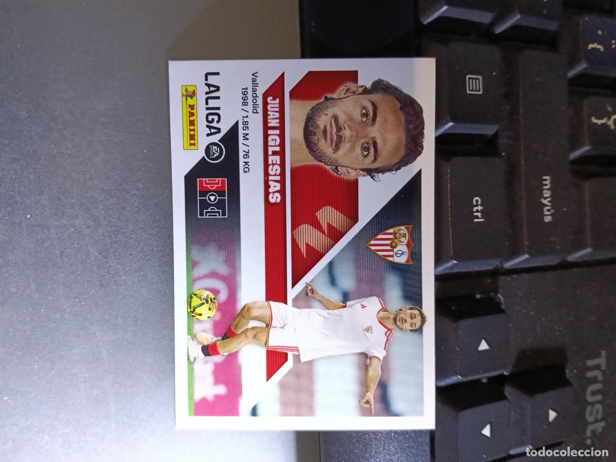 Coleccionismo cromos antiguos: CROMO IGLESIAS 6 BIS COLOCA SEVILLA LIGA 2026 2027 26 27 ESTE PANINI NUNCA PEGADO