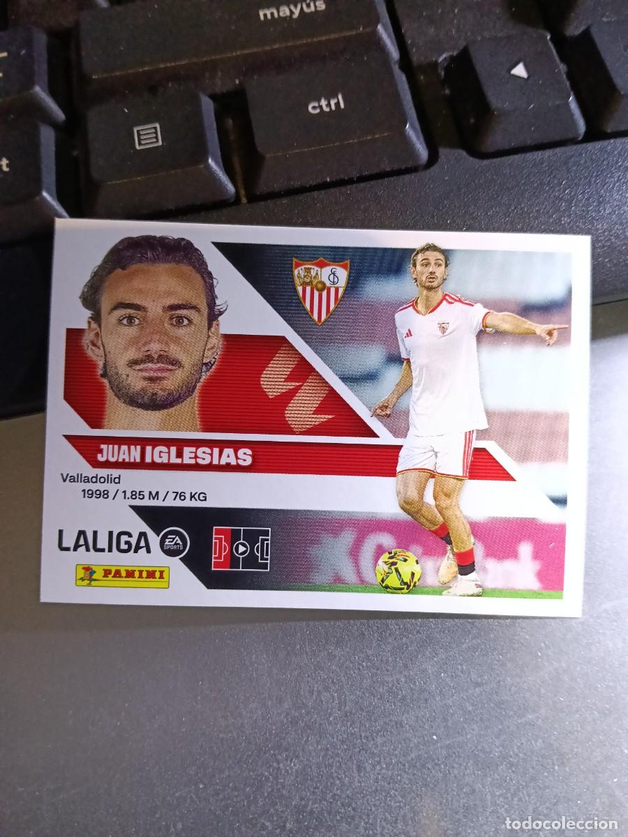 Coleccionismo cromos antiguos: CROMO IGLESIAS 6 BIS COLOCA SEVILLA LIGA 2026 2027 26 27 ESTE PANINI NUNCA PEGADO