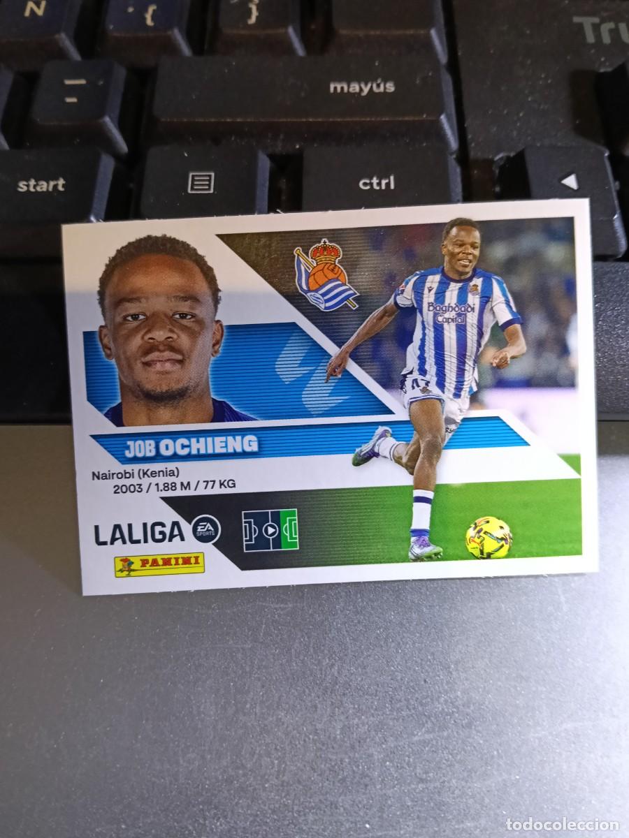 Coleccionismo cromos antiguos: CROMO OCHIENG 15 BIS COLOCA REAL SOCIEDAD LIGA 2026 2027 26 27 ESTE PANINI NUNCA PEGADO