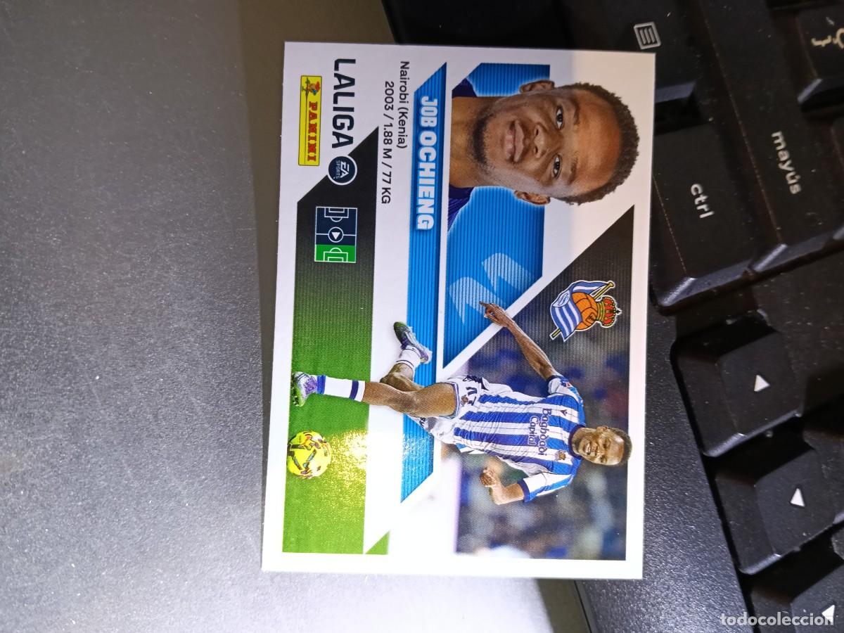 Coleccionismo cromos antiguos: CROMO OCHIENG 15 BIS COLOCA REAL SOCIEDAD LIGA 2026 2027 26 27 ESTE PANINI NUNCA PEGADO