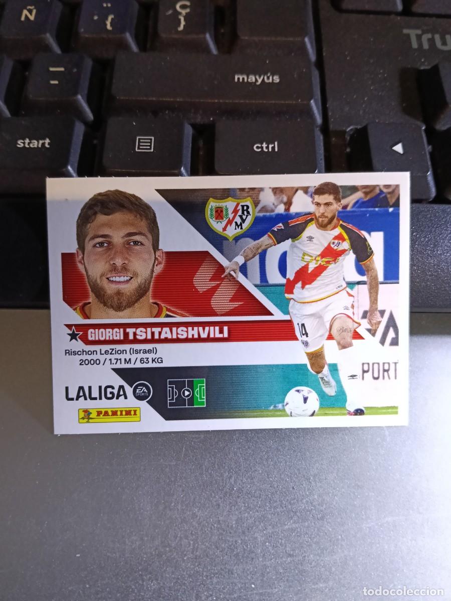 Coleccionismo cromos antiguos: CROMO TSITAISHVILI 17 BIS COLOCA RAYO VALLECANO LIGA 2026 2027 26 27 ESTE PANINI NUNCA PEGADO