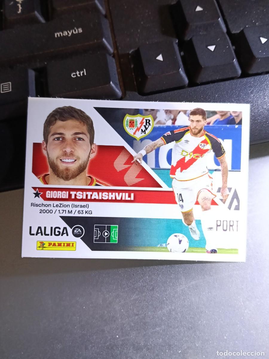 Coleccionismo cromos antiguos: CROMO TSITAISHVILI 17 BIS COLOCA RAYO VALLECANO LIGA 2026 2027 26 27 ESTE PANINI NUNCA PEGADO