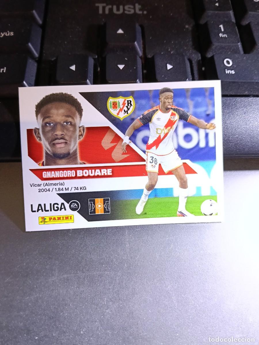 Coleccionismo cromos antiguos: CROMO BOUARE 12 BIS COLOCA RAYO VALLECANO LIGA 2026 2027 26 27 ESTE PANINI NUNCA PEGADO