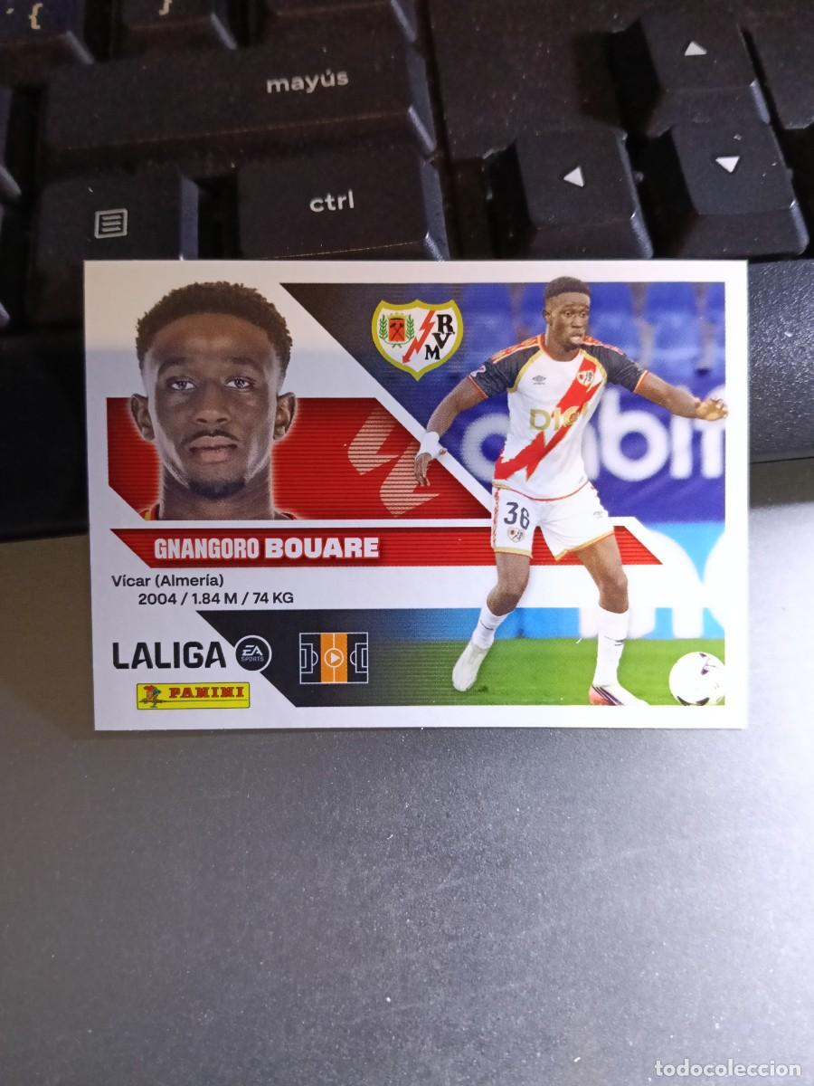 Coleccionismo cromos antiguos: CROMO BOUARE 12 BIS COLOCA RAYO VALLECANO LIGA 2026 2027 26 27 ESTE PANINI NUNCA PEGADO
