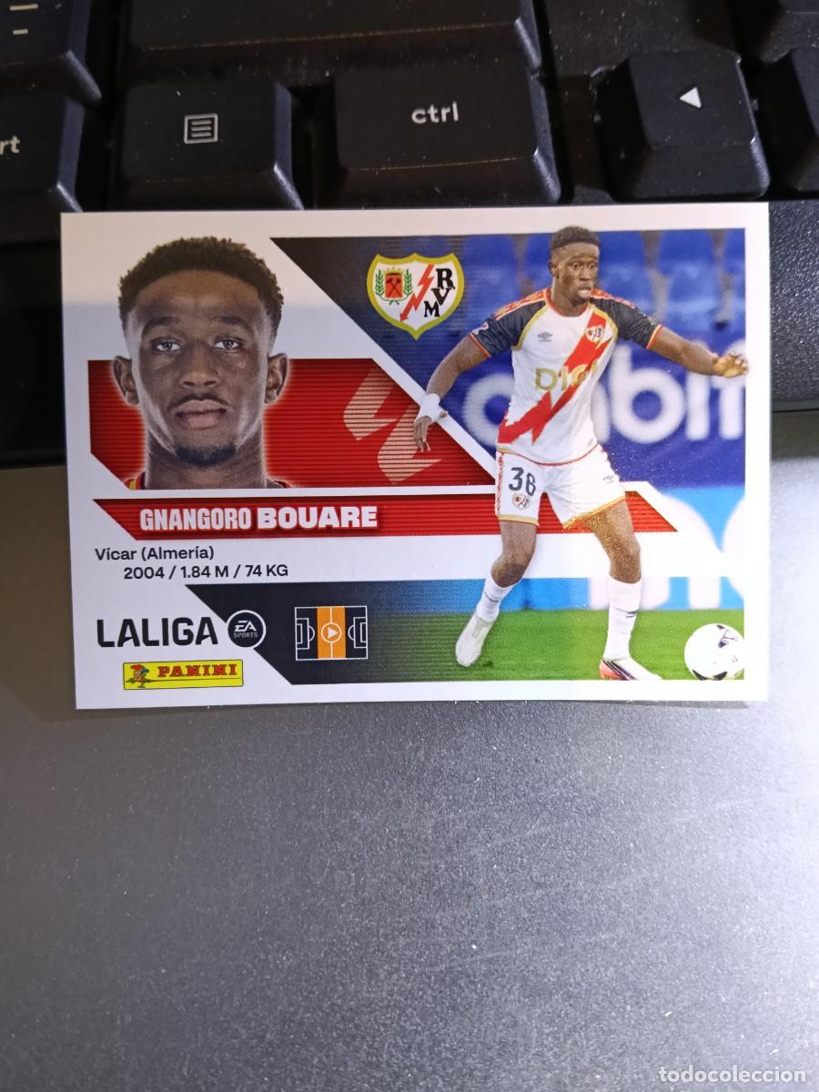 Coleccionismo cromos antiguos: CROMO BOUARE 12 BIS COLOCA RAYO VALLECANO LIGA 2026 2027 26 27 ESTE PANINI NUNCA PEGADO