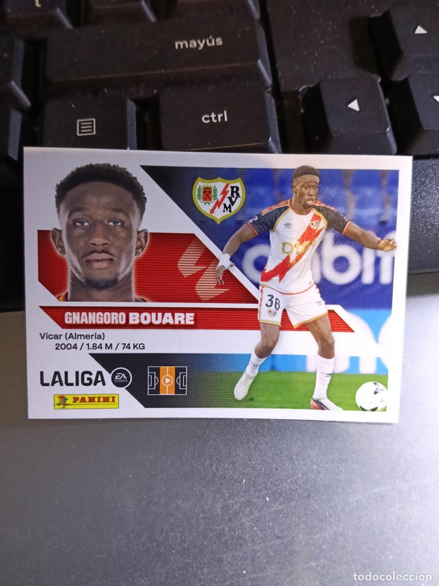 Coleccionismo cromos antiguos: CROMO BOUARE 12 BIS COLOCA RAYO VALLECANO LIGA 2026 2027 26 27 ESTE PANINI NUNCA PEGADO