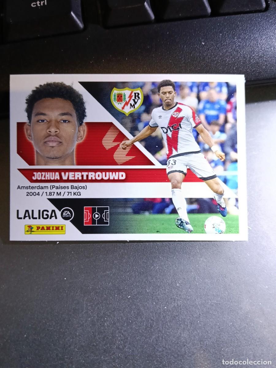 Coleccionismo cromos antiguos: CROMO VERTROUWD 7 BIS COLOCA RAYO VALLECANO LIGA 2026 2027 26 27 ESTE PANINI NUNCA PEGADO