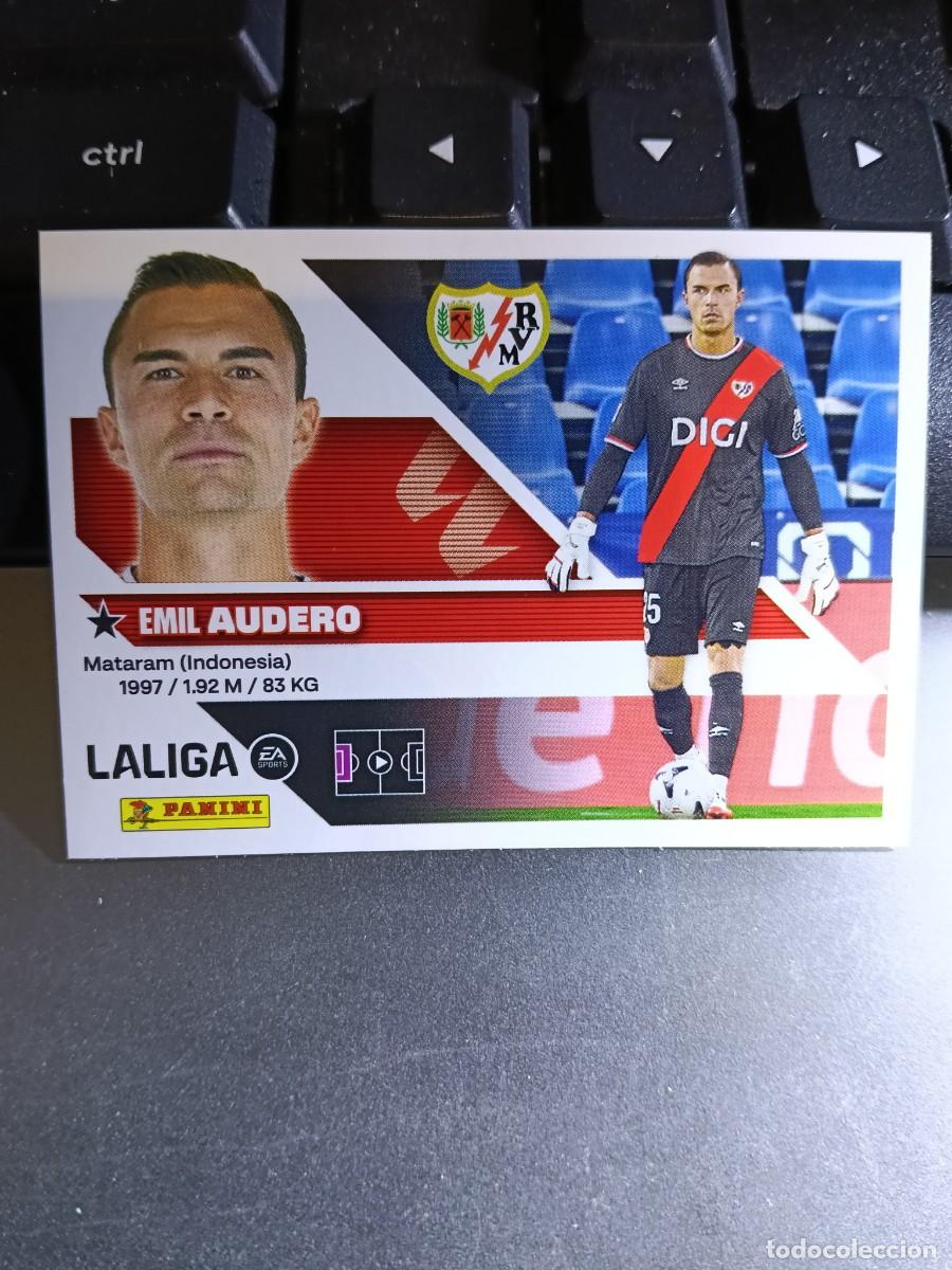 Coleccionismo cromos antiguos: CROMO AUDERO 4 BIS COLOCA RAYO VALLECANO LIGA 2026 2027 26 27 ESTE PANINI NUNCA PEGADO