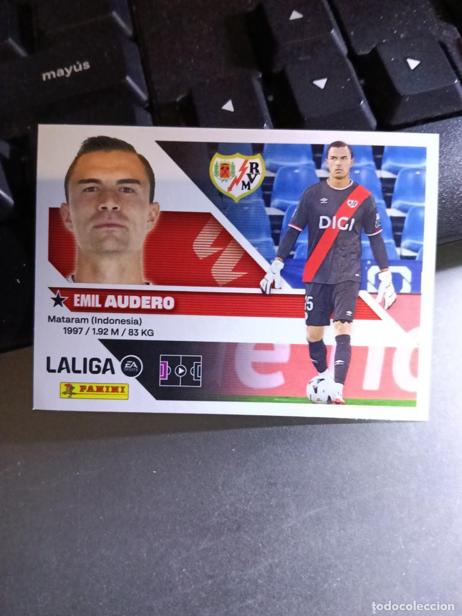 Coleccionismo cromos antiguos: CROMO AUDERO 4 BIS COLOCA RAYO VALLECANO LIGA 2026 2027 26 27 ESTE PANINI NUNCA PEGADO