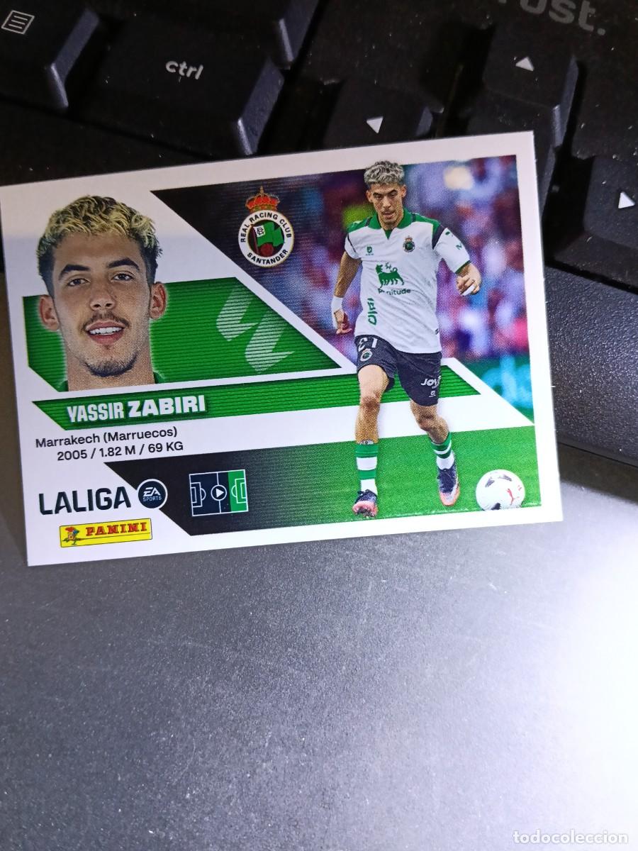 Coleccionismo cromos antiguos: CROMO ZABIRI 15 BIS COLOCA RACING DE SANTANDER LIGA 2026 2027 26 27 ESTE PANINI NUNCA PEGADO