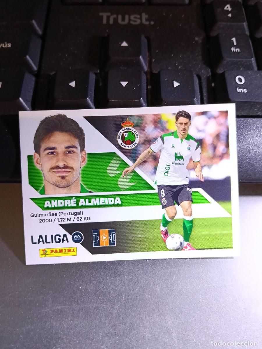 Coleccionismo cromos antiguos: CROMO ANDRE ALMEIDA 14 BIS COLOCA RACING DE SANTANDER LIGA 2026 2027 26 27 ESTE PANINI NUNCA PEGADO