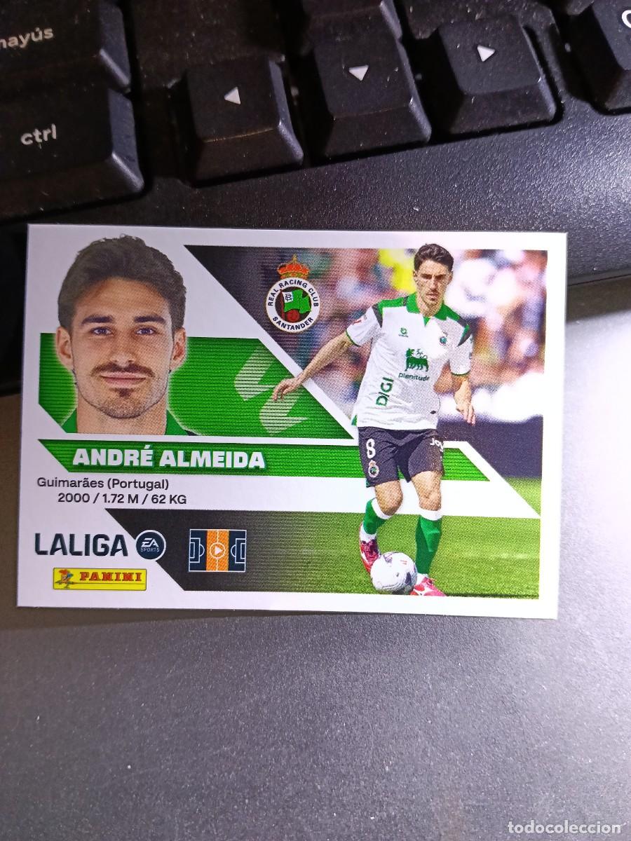 Coleccionismo cromos antiguos: CROMO ANDRE ALMEIDA 14 BIS COLOCA RACING DE SANTANDER LIGA 2026 2027 26 27 ESTE PANINI NUNCA PEGADO