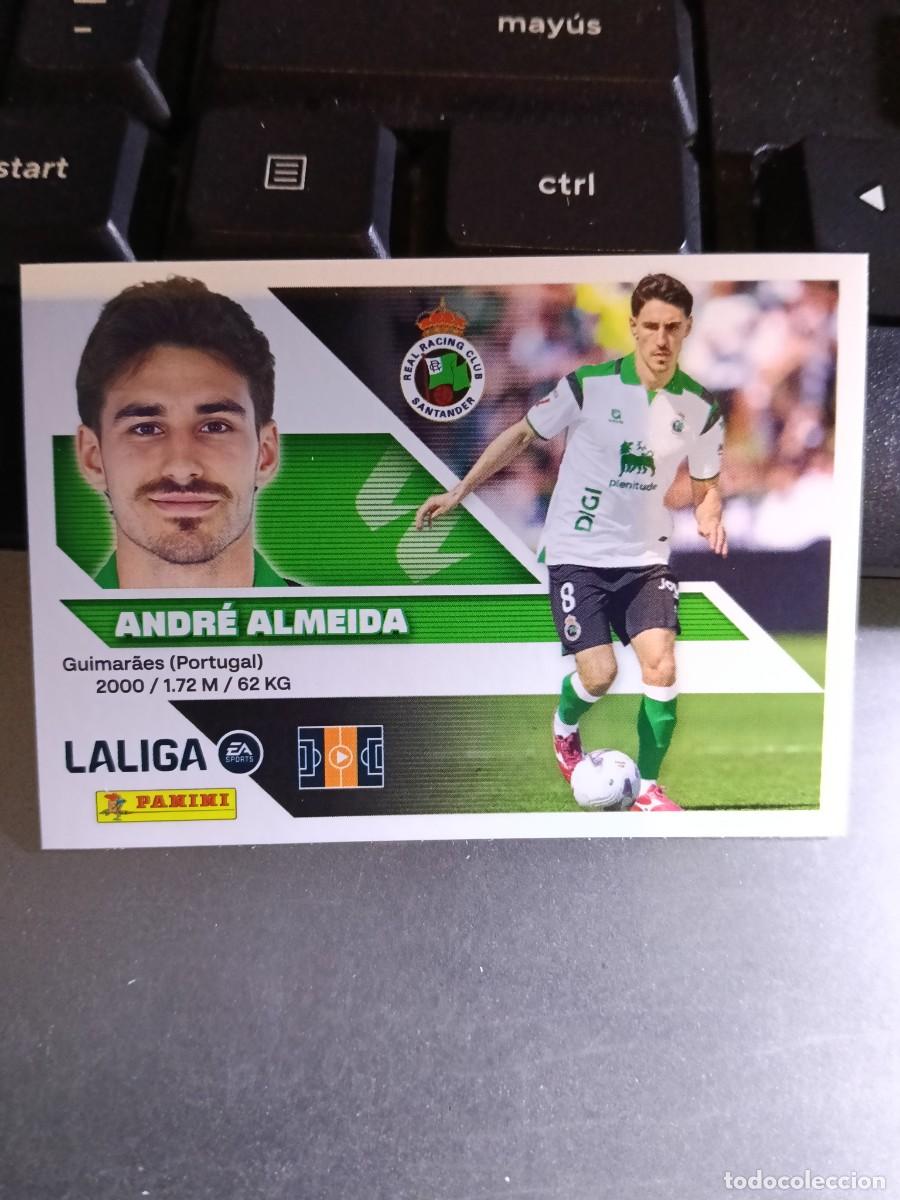 Coleccionismo cromos antiguos: CROMO ANDRE ALMEIDA 14 BIS COLOCA RACING DE SANTANDER LIGA 2026 2027 26 27 ESTE PANINI NUNCA PEGADO