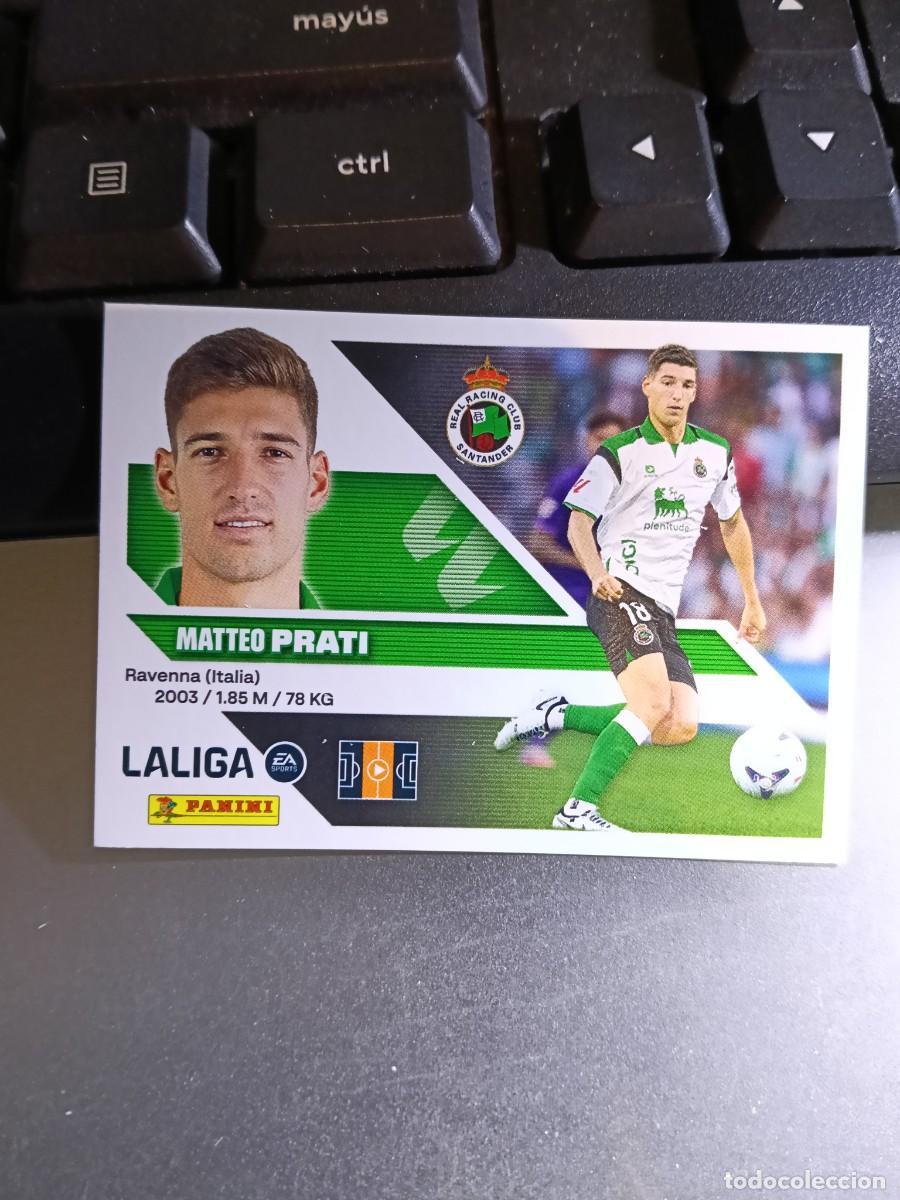 Coleccionismo cromos antiguos: CROMO PRATI 12 BIS COLOCA RACING DE SANTANDER LIGA 2026 2027 26 27 ESTE PANINI NUNCA PEGADO