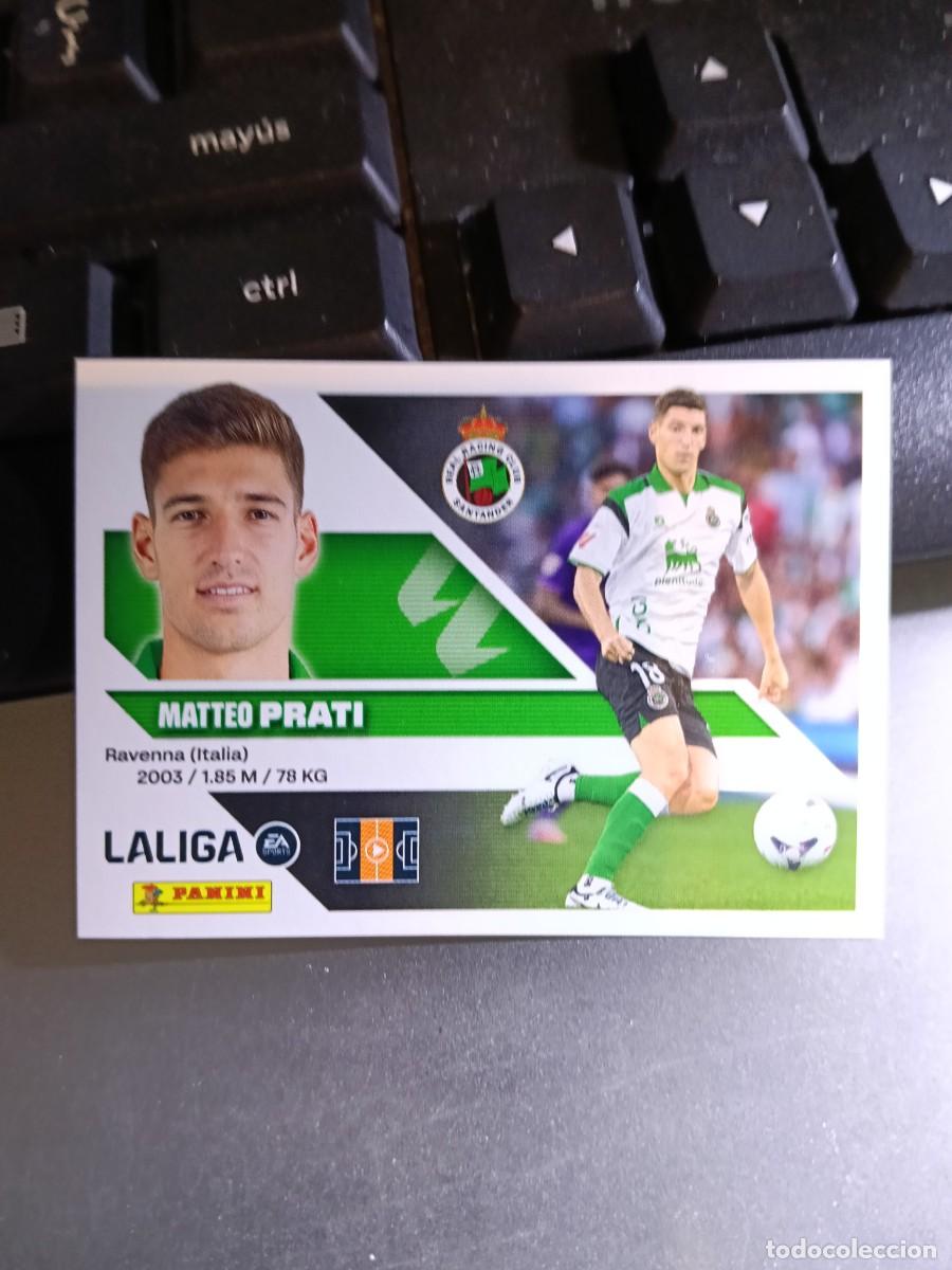 Coleccionismo cromos antiguos: CROMO PRATI 12 BIS COLOCA RACING DE SANTANDER LIGA 2026 2027 26 27 ESTE PANINI NUNCA PEGADO