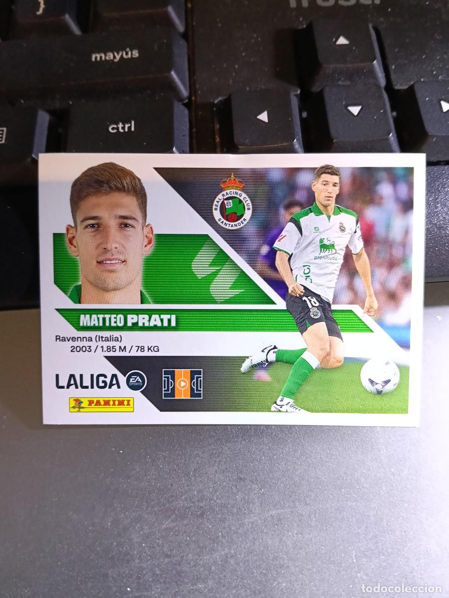 Coleccionismo cromos antiguos: CROMO PRATI 12 BIS COLOCA RACING DE SANTANDER LIGA 2026 2027 26 27 ESTE PANINI NUNCA PEGADO