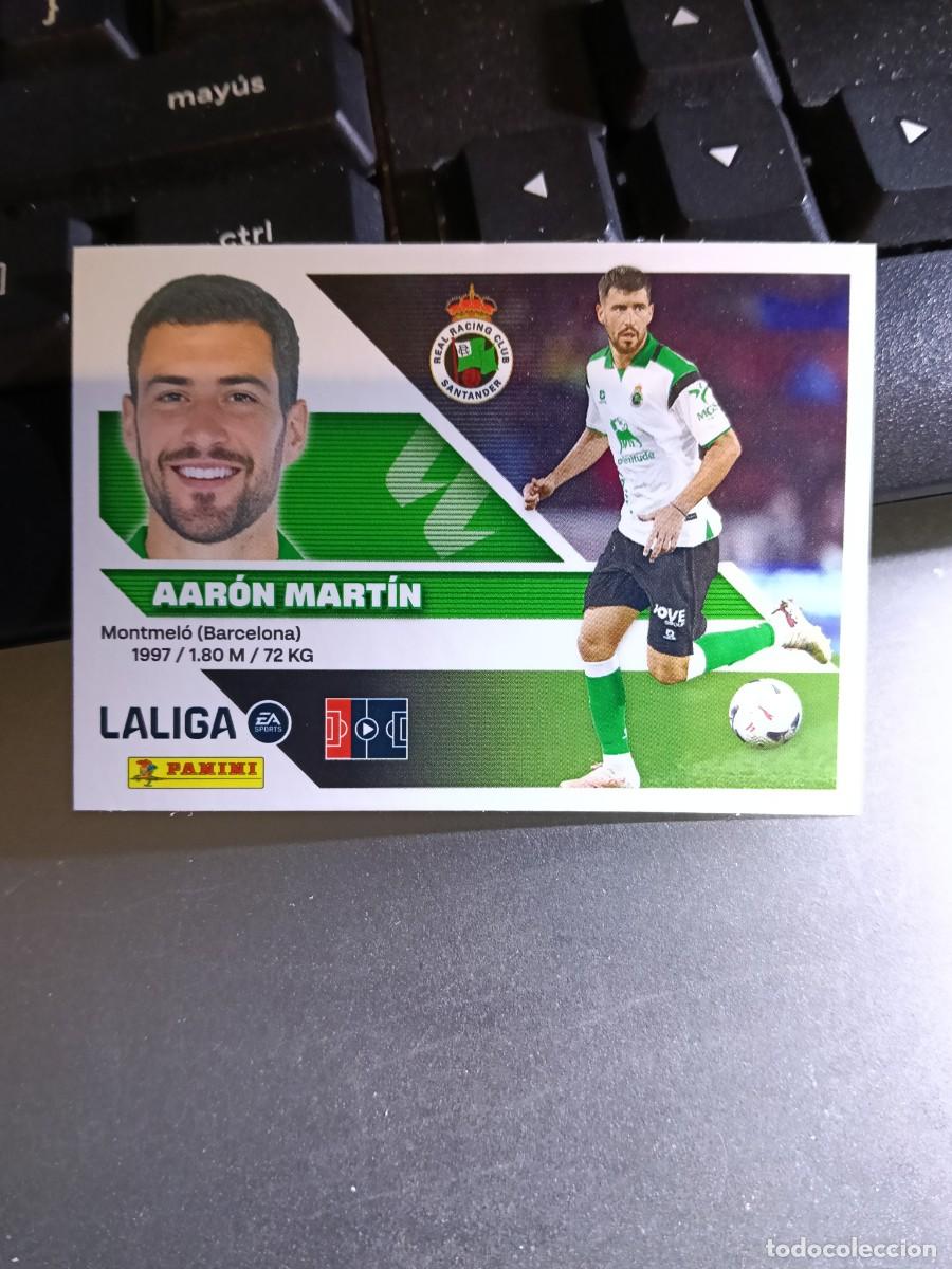 Coleccionismo cromos antiguos: CROMO AARON MARTIN 10 BIS COLOCA RACING DE SANTANDER LIGA 2026 2027 26 27 ESTE PANINI NUNCA PEGADO
