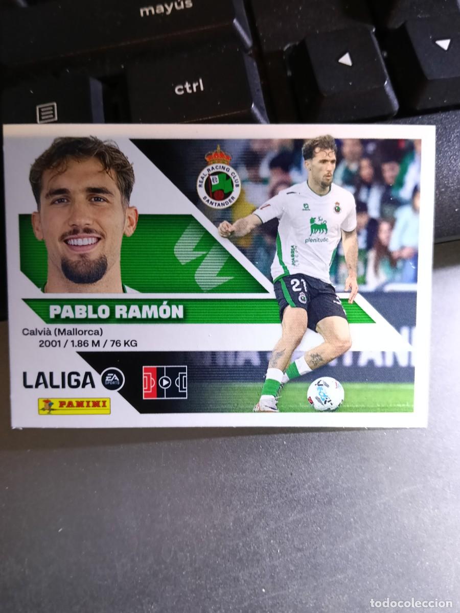 Coleccionismo cromos antiguos: CROMO PABLO RAMON 6 BIS COLOCA RACING DE SANTANDER LIGA 2026 2027 26 27 ESTE PANINI NUNCA PEGADO