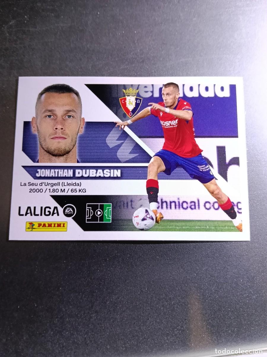 Coleccionismo cromos antiguos: CROMO DUBASIN 16 BIS COLOCA OSASUNA LIGA 2026 2027 26 27 ESTE PANINI NUNCA PEGADO