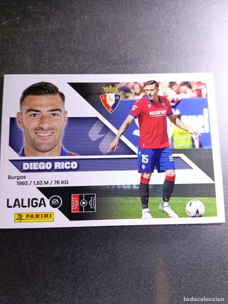 Collectable Antique Stickers: CROMO DIEGO RICO 9 BIS COLOCA OSASUNA LIGA 2026 2027 26 27 ESTE PANINI NUNCA PEGADO